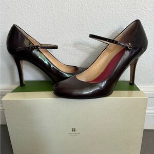 Vintage kate spade mary jane shoes Oil Slick Size 7 Made In Italy